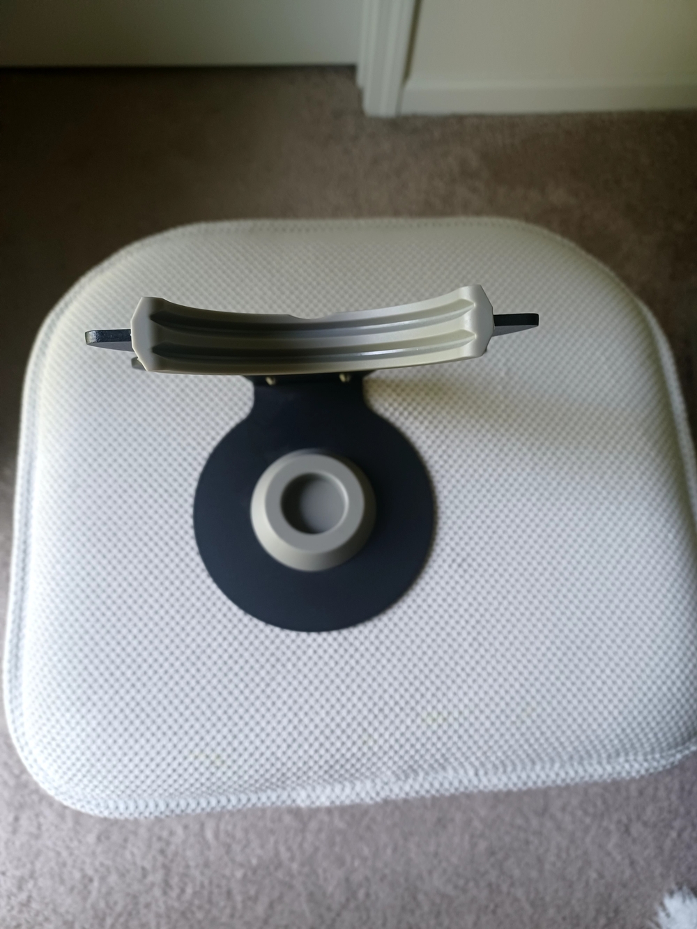 Dyson Hair Dryer Metal Stand In Black with Gray Accents - Picture 5 of 7